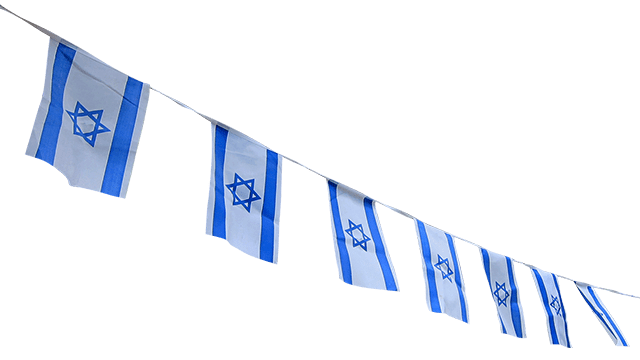 Israeli Flag Transparent PNG